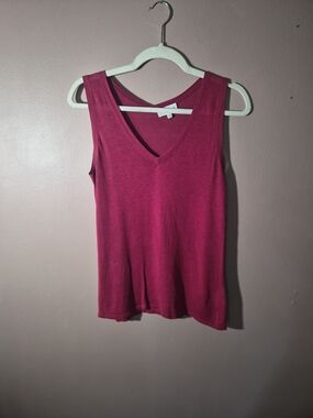 Agnes B Tank Top Knit Size 1 Paris France Minimalist European Chic Classic ✨️💫